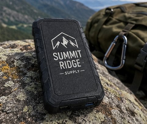Customized power banks for outdoor and field teams
