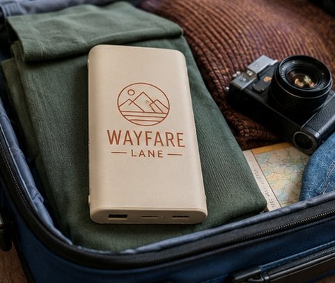 Customized power banks for travel and hospitality
