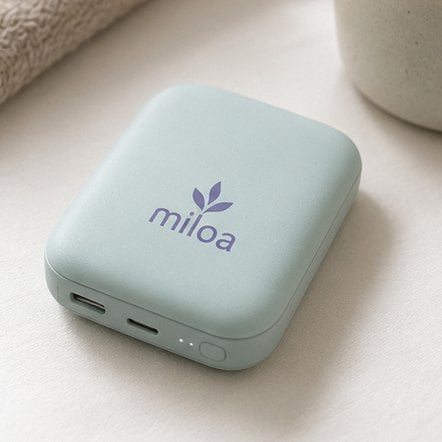 Mini Capsule Power Bank with custom branding