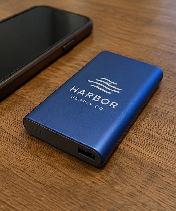 Personalized power banks — customer photo