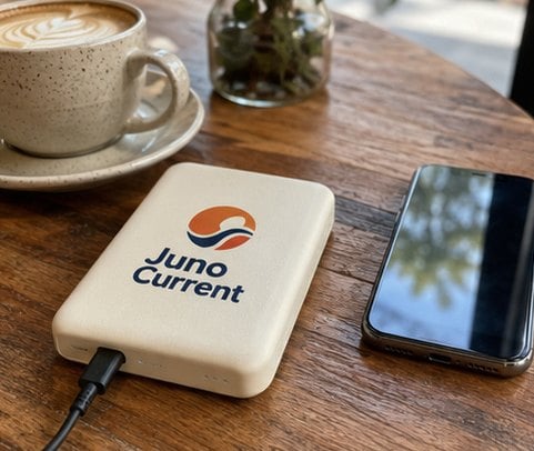 Power banks with logo printing