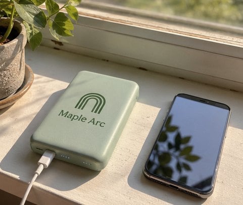 Promotional custom power banks with company logo